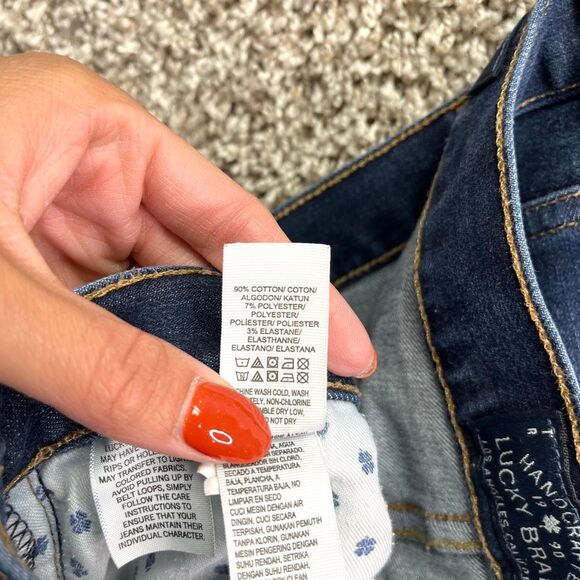 Lucky Brand Jeans Men’s 40x32 410 Athletic Straight Dark Wash Denim - Picture 7 of 7